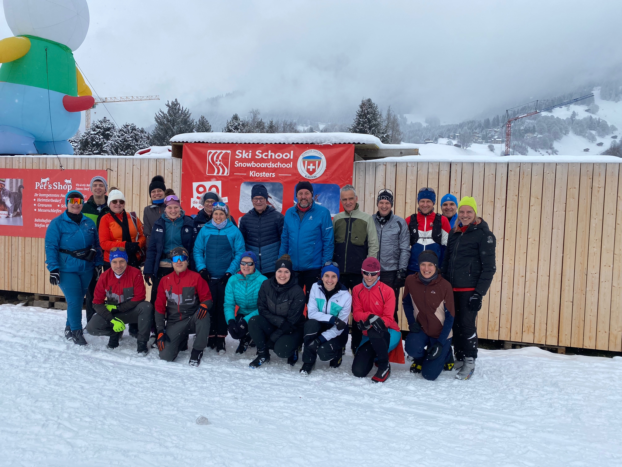 Langlauf in Klosters